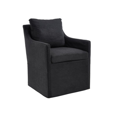 Chenille Upholstered Armchair