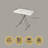 Baldwin 30'' Rectangular Adjustable Personal Folding Table