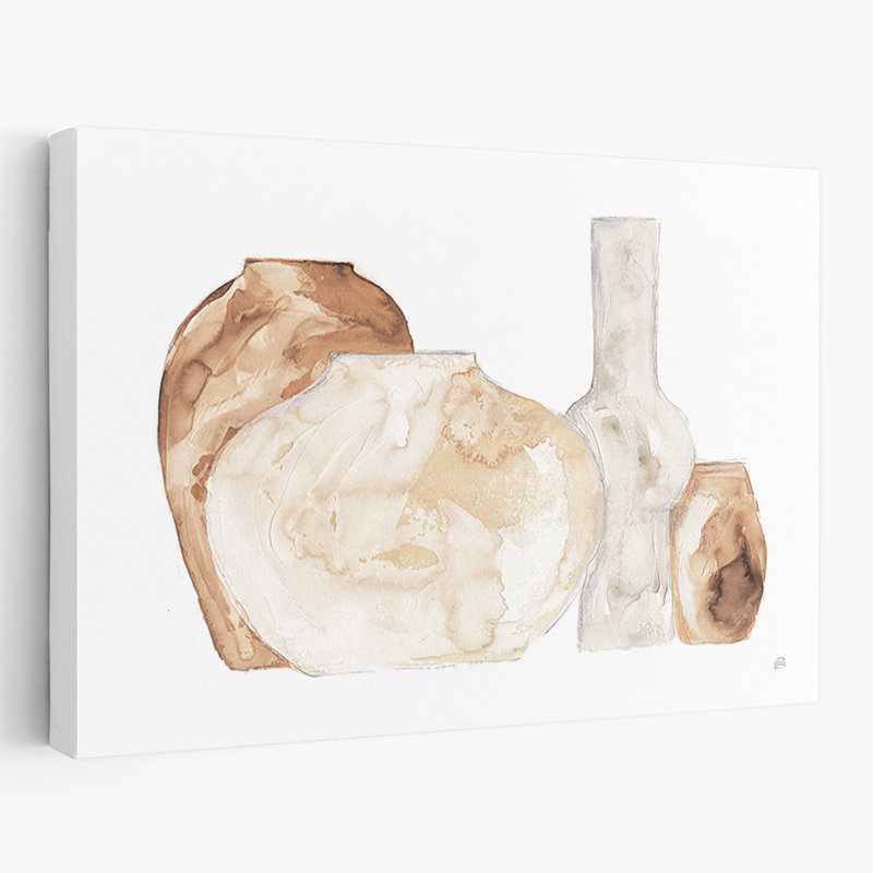 Contempoary - Vases neutres I, H 32 po x l 48 po