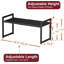 Metal Rectangle Free Standing Pot Rack