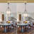 5 Light 21.3'' Dimmable Modern Industrial Drum Chandelier With Fabric Shade, cEtlus Listed-1548600295