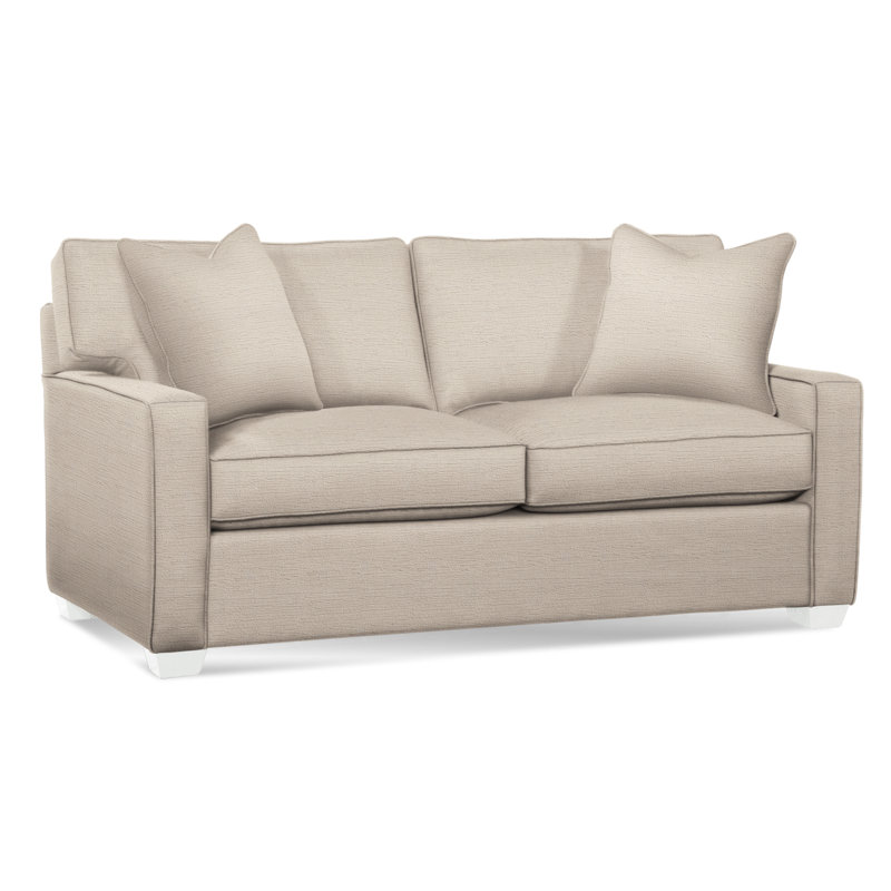 Gramercy Park Sofa, Frost White, Gray Sugar Performance; 0863-84