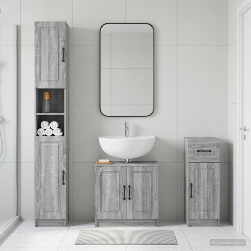 Bathroom Storage Furniture Set