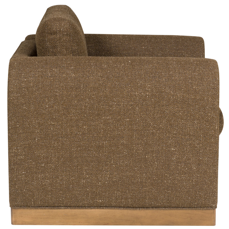 Origami Armchair, Tarbee Pebble, Dove Gray