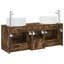 vidaXL Bathroom Furniture Set with Drawer 3 pcs Engineered Wood Vanities Home-133692391