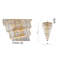 Lustre transitionnel 34 lumières à 7 niveaux en laiton avec cristaux transparents-1009545090