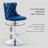 360°Swivel Bar Stools with Sliver Base-245266682
