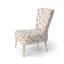 Chaise d'appoint floral - chaise d'appoint boho nature terreuse orange-2081537452