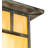 9" Square Hyde Park "T" Mission Flushmount