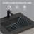 48" Floating Bathroom Vanity with Sink, Modern Wall-Mounted Bathroom Storage