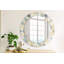 Huldar Glass Flat Wall Mirror