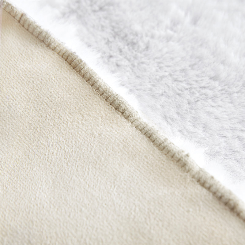 Chunky Bunny Bed Runner, White, Twin