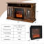 Crédence de rangement l 48 po avec foyer électrique Ripley-1252576637