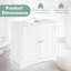 60cm Single Bathroom Vanity Base Only