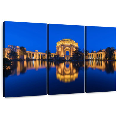 Lilie Palace Of Fine Arts Blue Hour