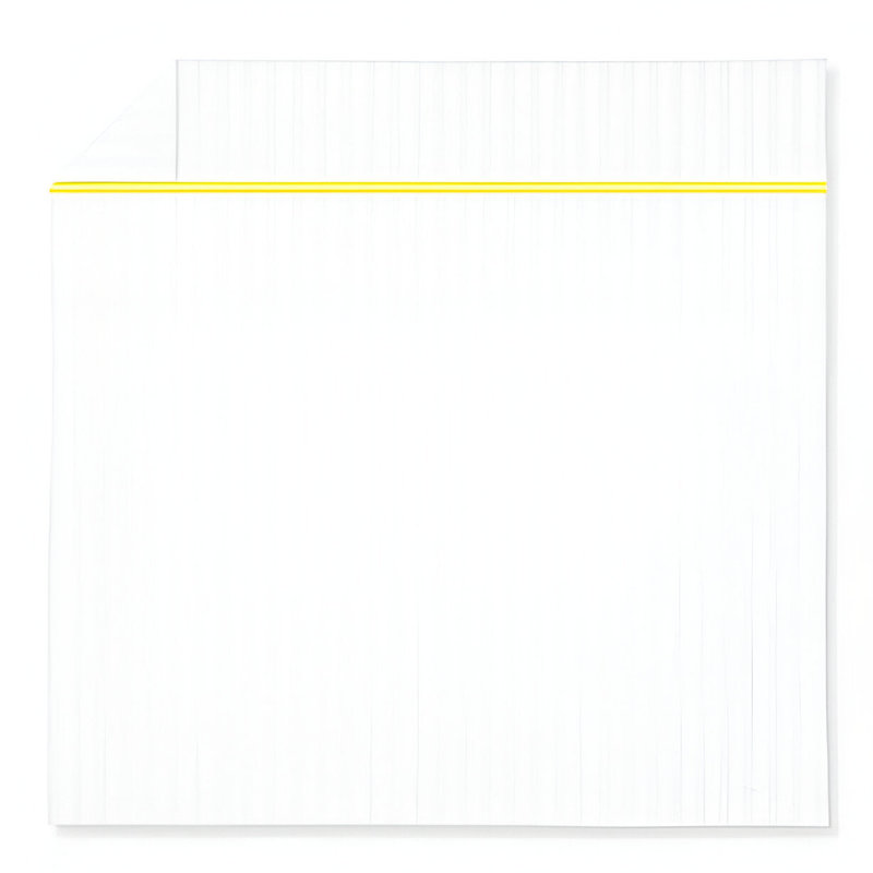 400TC Double Embroidery Sateen Stripe Cotton 4 Piece Sheet Set Fitted Sheet Fits Upto 16" Deep Pocket, Yellow/White