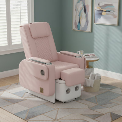 Reclining Massage Chair With Pull-out Foot Bathtub,salon Chair With Back Massage