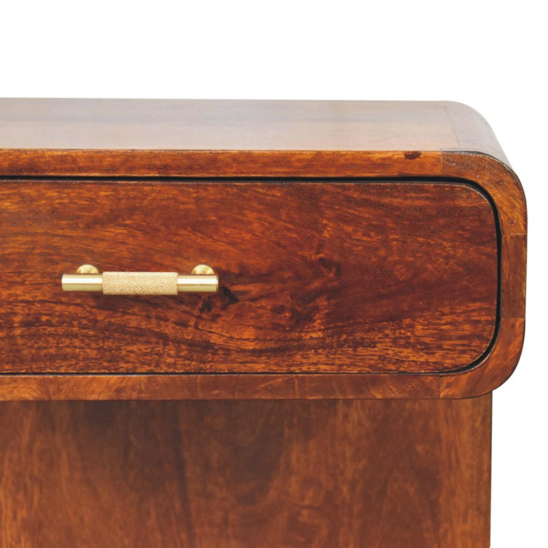 45cm W Solid Wood Bedside Table