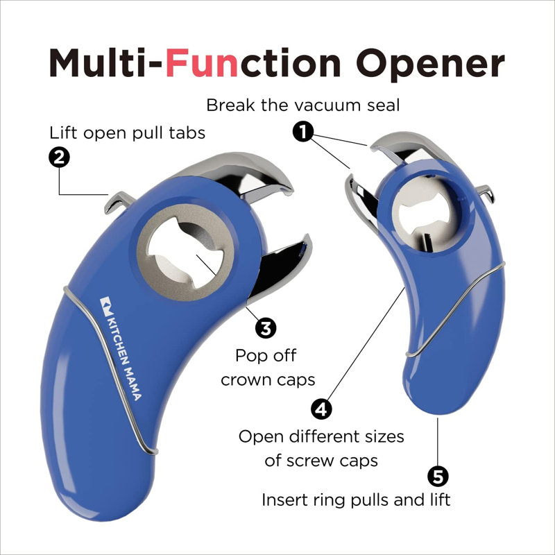 Epic One Multifunction Opener, Blue