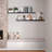 Miami 60" W x 8" D Floating Shelves Set with Invisible Wall Mount Brackets-111448272