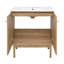 Meuble-lavabo autoportant en chêne doré classe 30 po avec comptoir à 3 trous Class-313011307-333379843