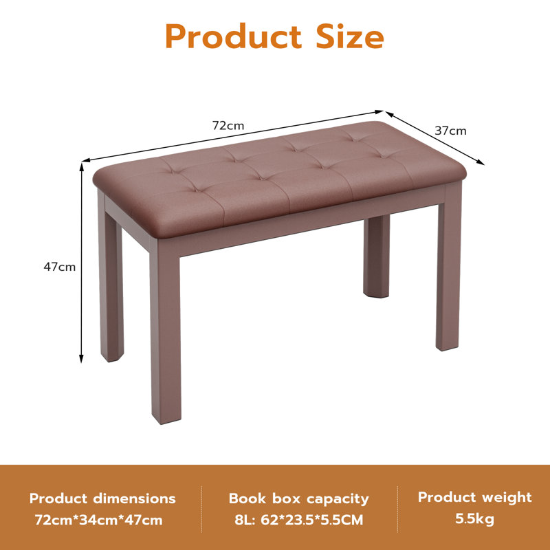 Storage Bench, Brown