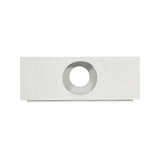 Void Coffee Table, White Stone