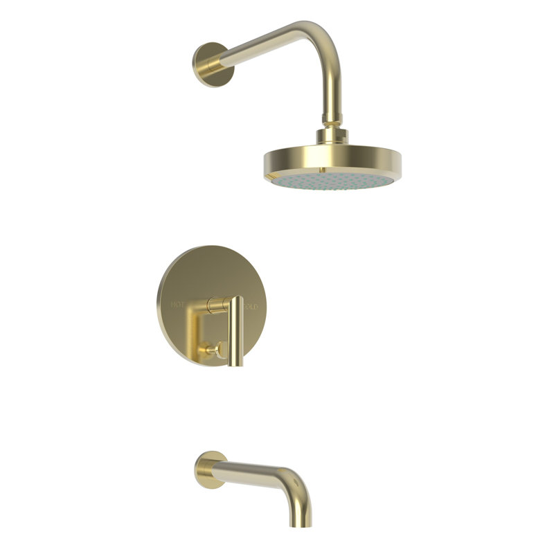 Balanced Pressure Tub & Shower Trim Set, French Gold (PVD)