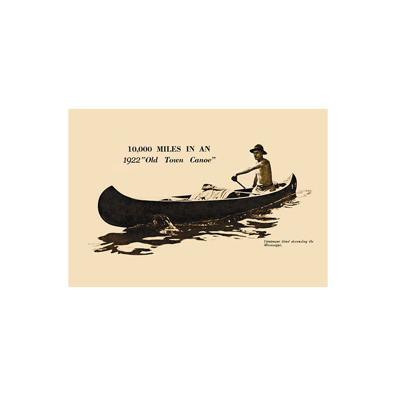 10 000 miles dans une 1922 impression