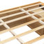 King Bed Frame with Storage Drawers, No Headboard Platform Bed, Pet-Friendly Design, No Box Spring Needed, Modern Minimalist Style-Natural
