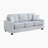 Pallesen 83.5" Modern & Contemporary Textured Sofa with Reversible Cushions, Exposed Feet