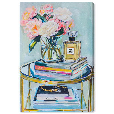 Support en verre Glam Canvas par Art Remedy
