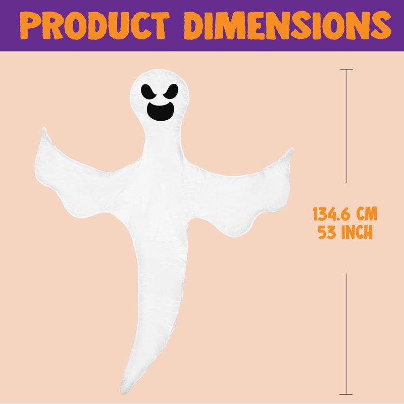 Figurine d'Halloween enveloppant un arbre pliable