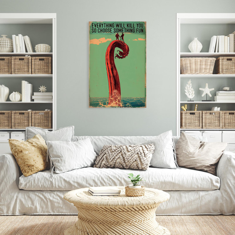 Alors, choisissez quelque chose d'amusant sur toile, H 20 po x l 16 po x P 1,25 po