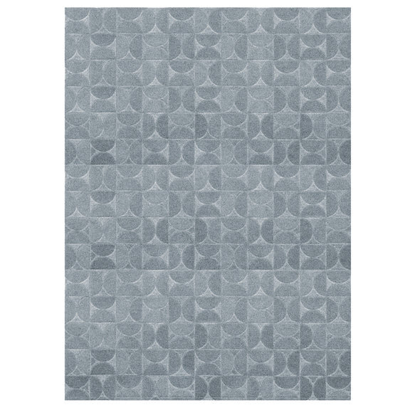 Ground Control Area Rug, Gray, Runner 2'7" x 13'1"