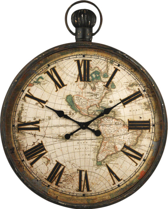 Metal Analog Wall Clock
