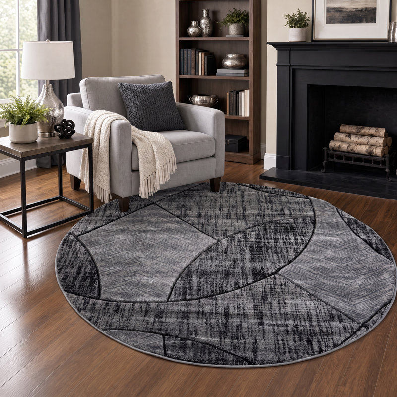 Capresa Area Rug, Round 5'3"