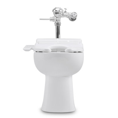 Swash Thinline T22 Commercial Bidet Toilet Seat with Open Front Less Cover and Side Arm Control