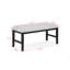 Banc rembourré 1pc