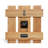 Solid Wood Wall Clock