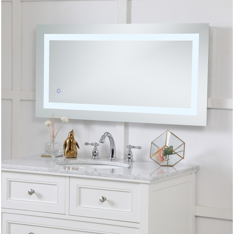 Scoles Flat Wall Mirror, 40" x 20"