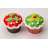 Cosmos Gifts Ceramic Holly Cupcake Salt Shaker