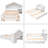 Airam Daybed with Trundle Bed-692725936