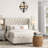 Tomey Upholstered Wingback Bed-181017560-192876808