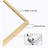 Calesta Metal Flat Mirror