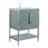  Serenity Modern Bathroom Vanity with White Glass Top-1214252459-1214252453