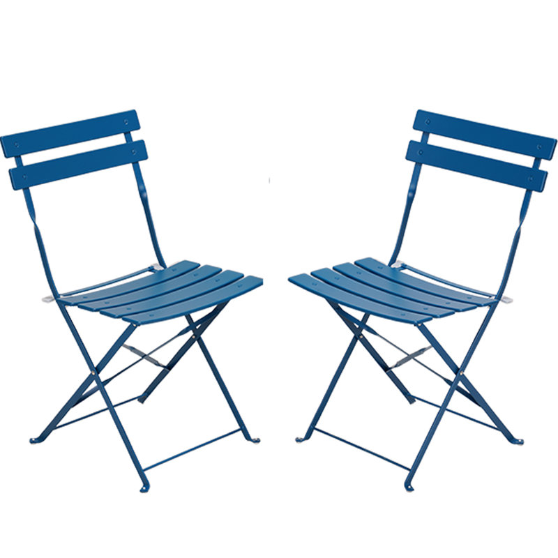 Chaise d'appoint pliante pour patio