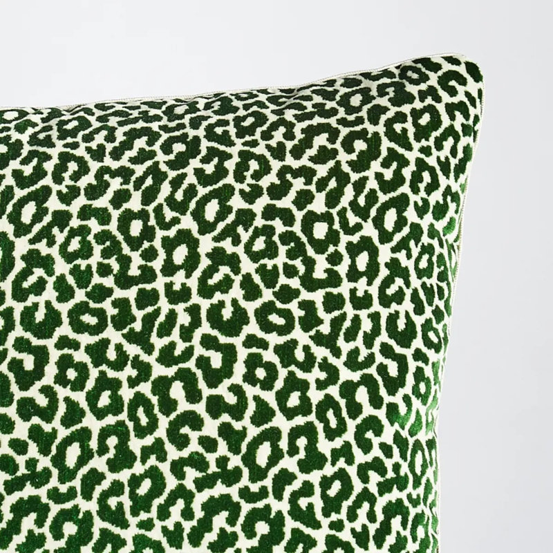 Schumacher x Timothy Corrigan Madeleine Velvet Pillow, 22" x 22"