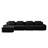 153" L-Shaped Modular Sectional Sofa-875790457