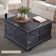 Remzo 31.5"W Square Farmhouse Coffee Table With Hinged Lift Top,Wood Center Table with Hidden Storage